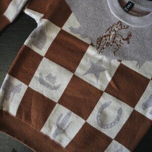 Wild Checkmate Kids Sweater